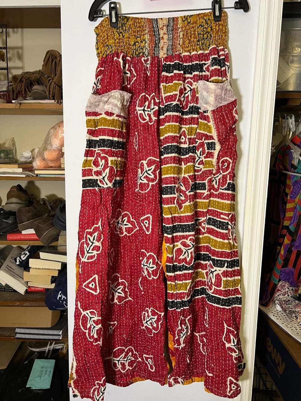 Kantha Bae Synergy Side Slit Pants One Size